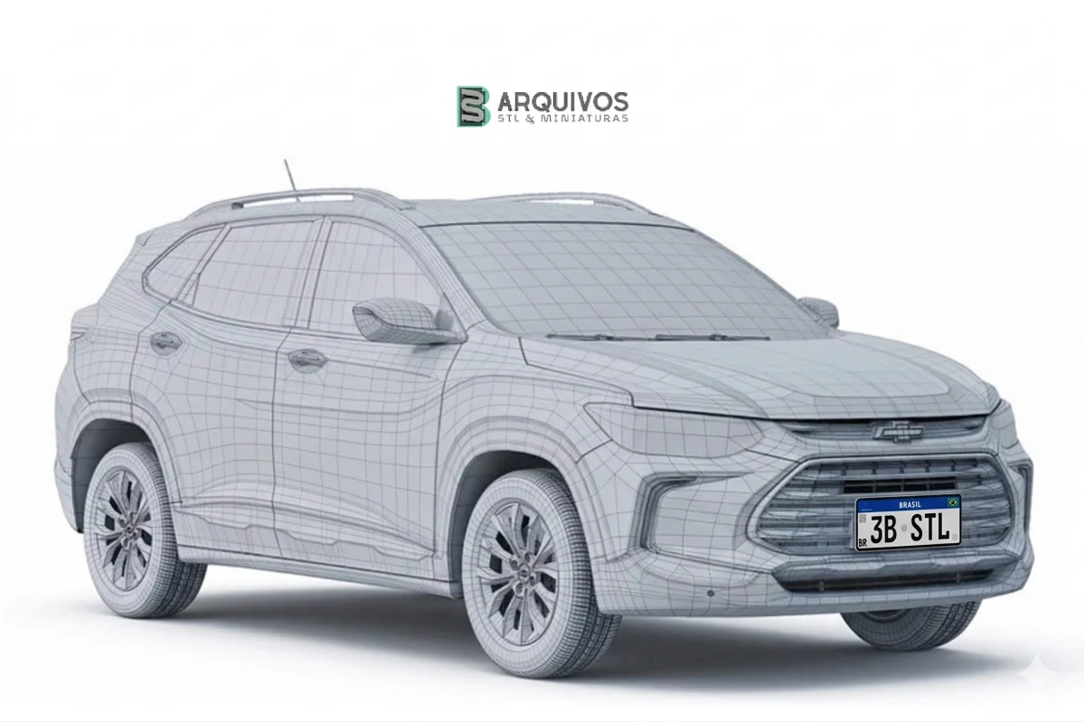 Modelo 3D STL - Chevrolet Tracker 2 — foto 4